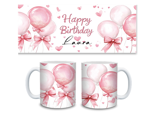 Personalized Birthday Git Bag Balloons-5995